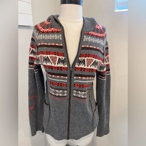 SOLD - RAW CASHMERE hoodie sweater be
